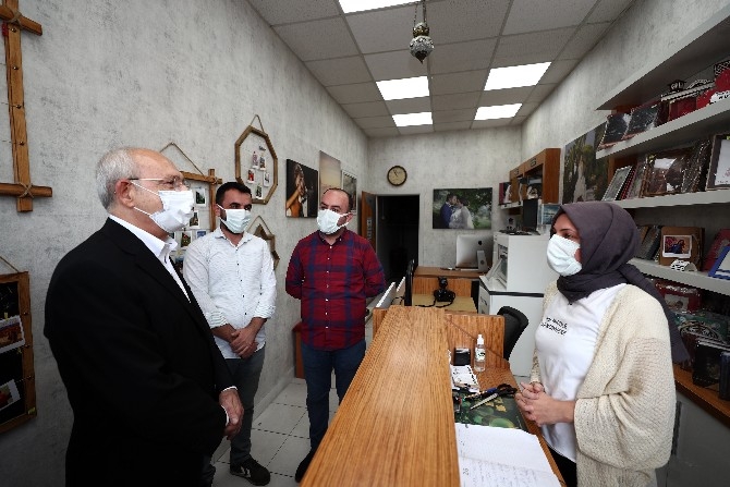 CHP Genel Başkanı Kılıçdaroğlu, Rize'de esnafı ziyaret etti 11