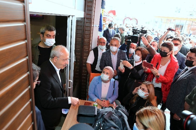 CHP Genel Başkanı Kılıçdaroğlu, Rize'de esnafı ziyaret etti 5