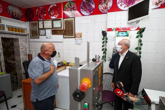 CHP Genel Başkanı Kılıçdaroğlu, Rize'de esnafı ziyaret etti 9