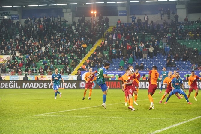 Çaykur Rizespor-Galatasaray maçından kareler 4