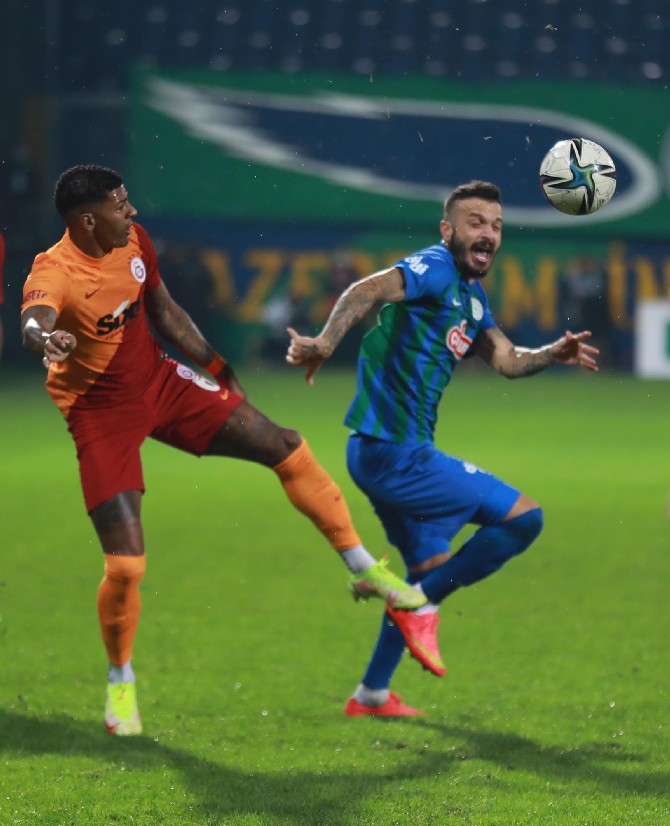 Çaykur Rizespor-Galatasaray maçından kareler 46