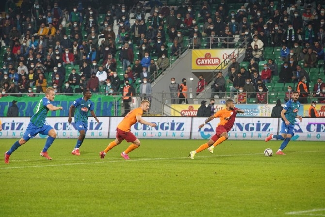 Çaykur Rizespor-Galatasaray maçından kareler 5