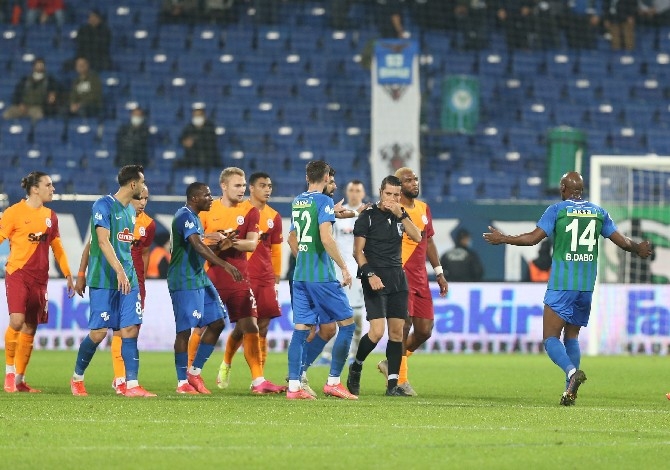 Çaykur Rizespor-Galatasaray maçından kareler 63