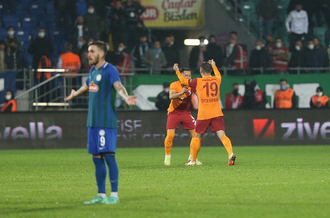 Çaykur Rizespor-Galatasaray maçından kareler 66