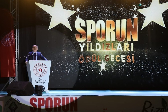 Rize’de Sporun Yıldızları Ödüllerine Kavuştu 53
