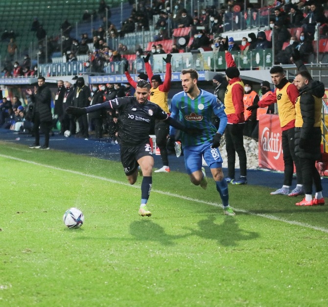 Çaykur Rizespor - Fraport TAV Antalyaspor maçından kareler 28