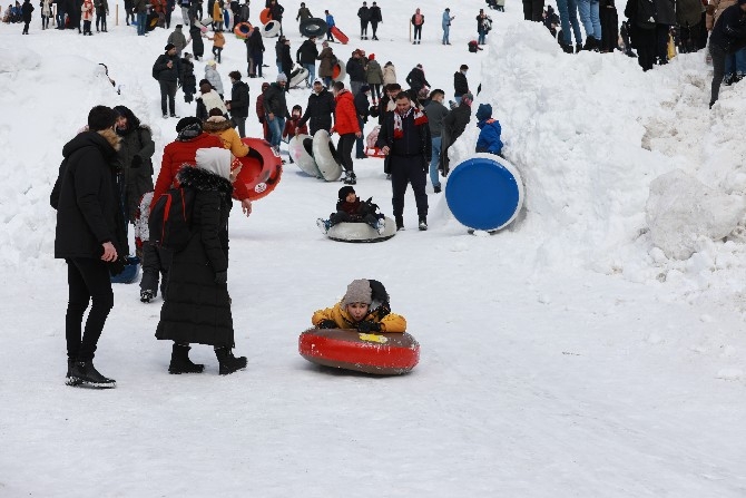 14. Ayder Kar Festivali renkli görüntülerle başladı 14