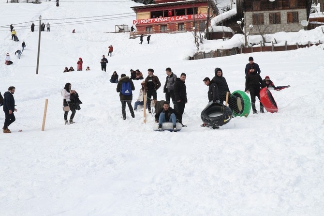 14. Ayder Kar Festivali renkli görüntülerle başladı 20