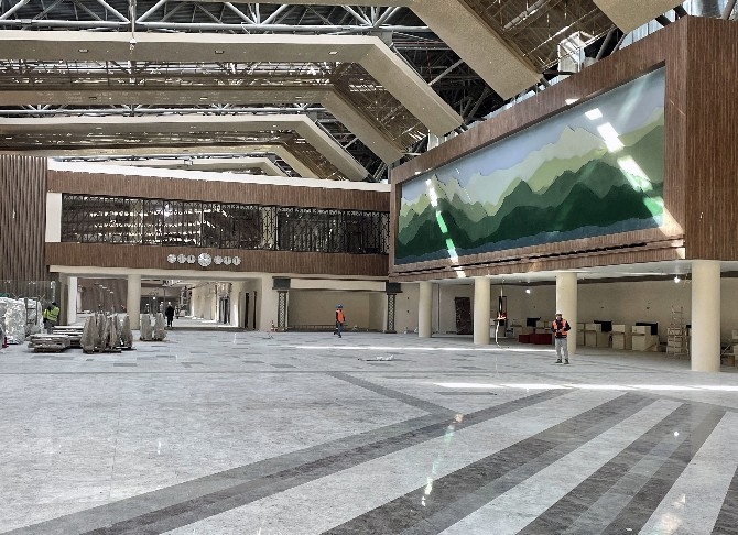 Rize-Artvin Havalimanı'nın üst yapı inşaatında sona yaklaşıldı 12