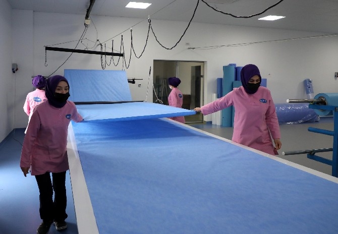 Rize'deki medikal tekstil firması 30'u aşkın ülkeye ürün ihraç 1