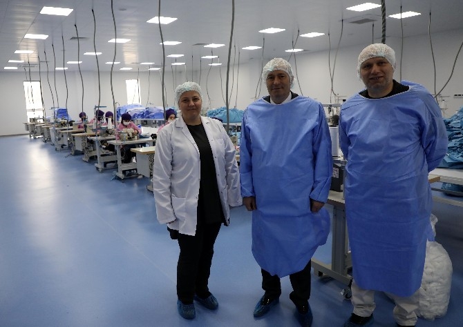 Rize'deki medikal tekstil firması 30'u aşkın ülkeye ürün ihraç 10