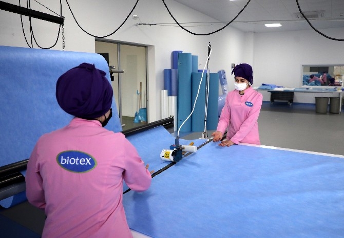 Rize'deki medikal tekstil firması 30'u aşkın ülkeye ürün ihraç 2