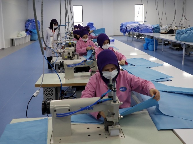 Rize'deki medikal tekstil firması 30'u aşkın ülkeye ürün ihraç 3