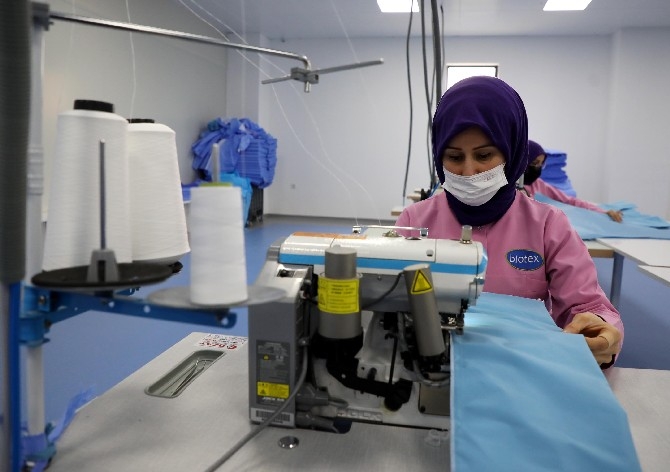 Rize'deki medikal tekstil firması 30'u aşkın ülkeye ürün ihraç 5