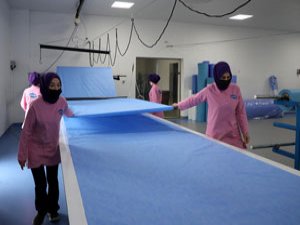 Rize'deki medikal tekstil firması 30'u aşkın ülkeye ürün ihraç