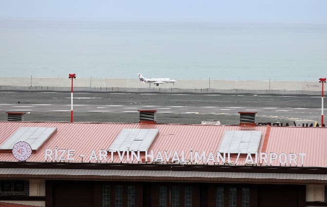 Rize-Artvin Havalimanı'nda test uçuşu yapıldı 22