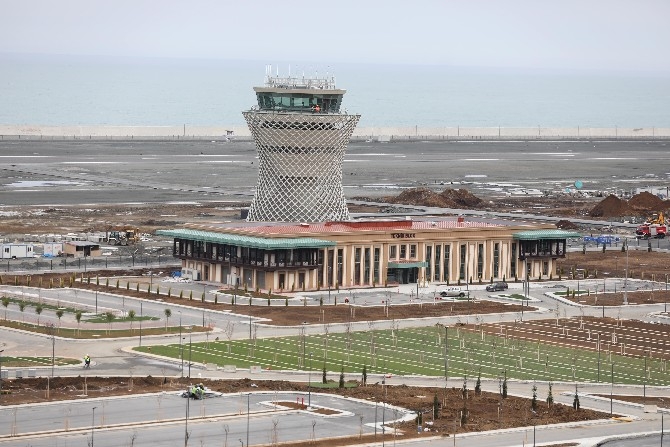Rize-Artvin Havalimanı'nda test uçuşu yapıldı 5