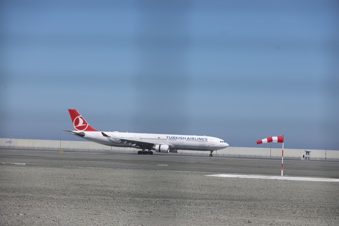 Rize-Artvin Havalimanı’na ilk yolcu uçağı indi 10