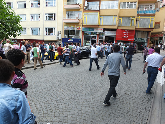 Rize'de Gezi Parkı Gerginliği 1