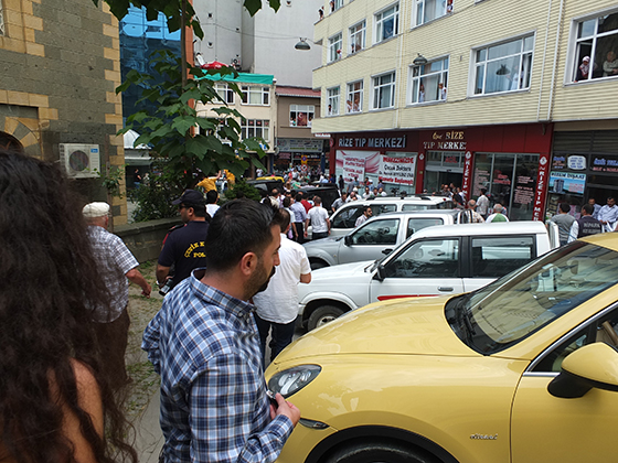 Rize'de Gezi Parkı Gerginliği 5