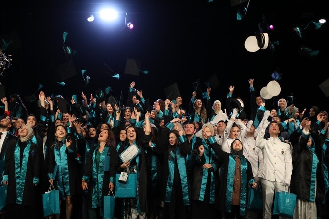 Recep Tayyip Erdoğan Üniversitesinde mezuniyet töreni düzenlendi 13