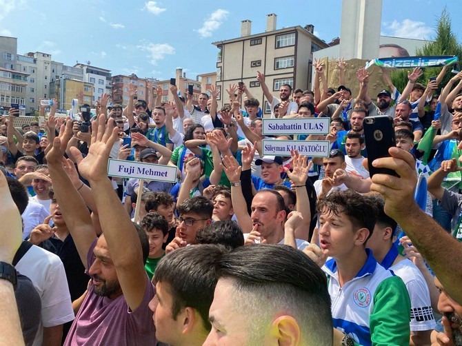 Çaykur Rizespor'da birlik ve dayanışma yürüyüşü gerçekleştirildi 10