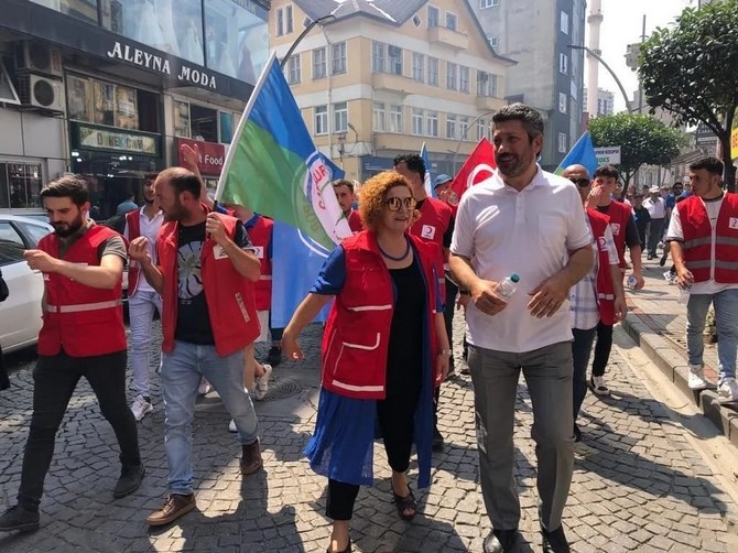Çaykur Rizespor'da birlik ve dayanışma yürüyüşü gerçekleştirildi 30