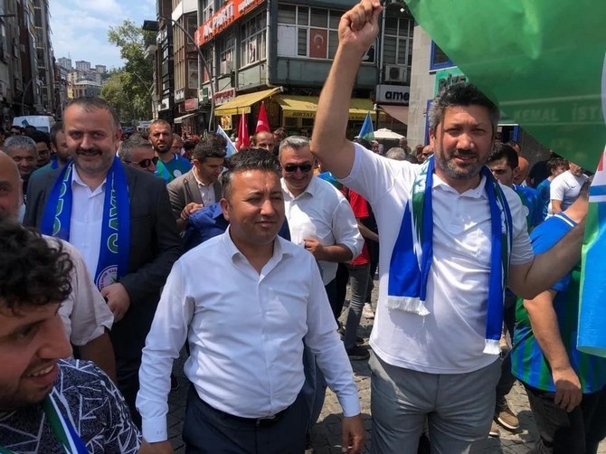 Çaykur Rizespor'da birlik ve dayanışma yürüyüşü gerçekleştirildi 32