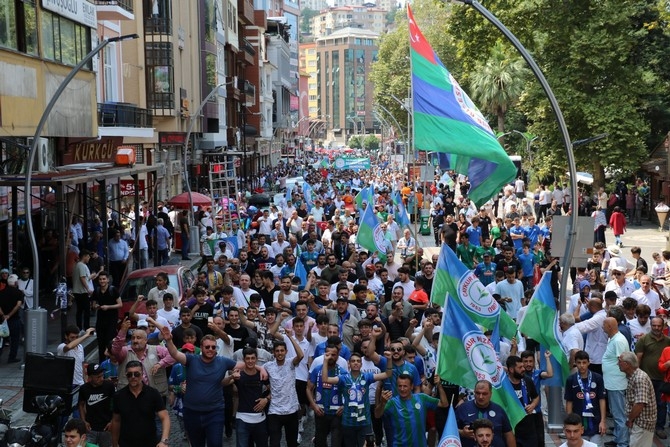 Çaykur Rizespor'da birlik ve dayanışma yürüyüşü gerçekleştirildi 33