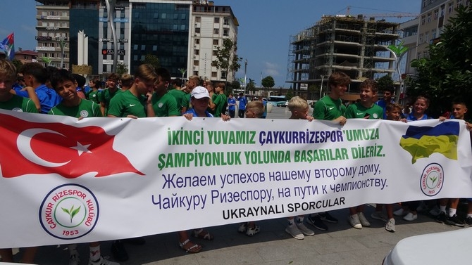 Çaykur Rizespor'da birlik ve dayanışma yürüyüşü gerçekleştirildi 47