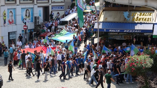 Çaykur Rizespor'da birlik ve dayanışma yürüyüşü gerçekleştirildi 50