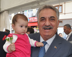 Rizeliler Meydanda Bayramlaştı