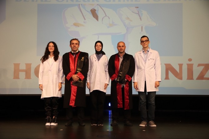 RTEÜ Tıp Fakültesi Beyaz Önlük Giyme Töreni Gerçekleştirildi 32