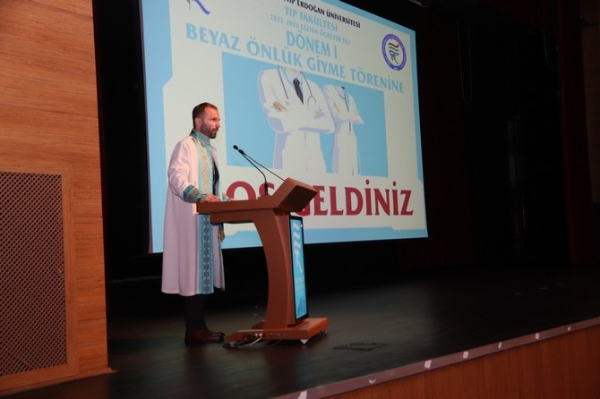 RTEÜ Tıp Fakültesi Beyaz Önlük Giyme Töreni Gerçekleştirildi 6