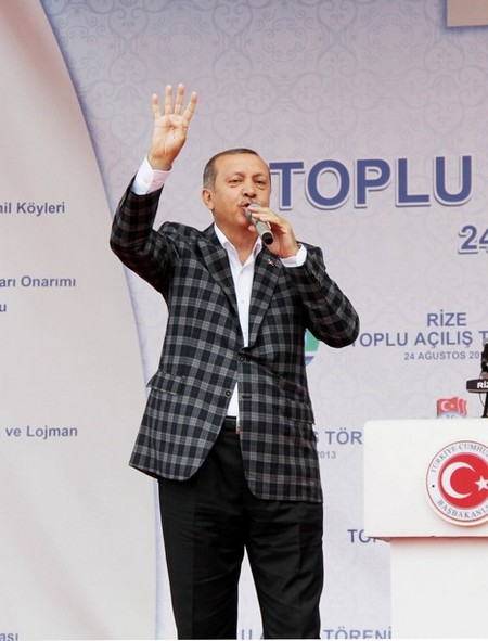 Erdoğan'a Rizede Sevgi Seli 54