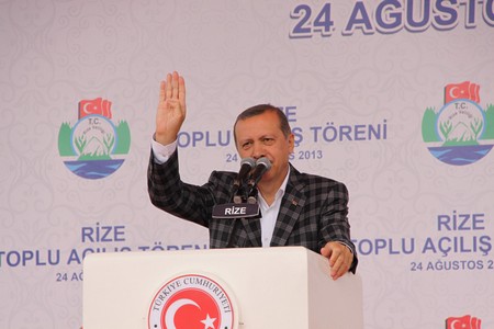 Erdoğan'a Rizede Sevgi Seli 88