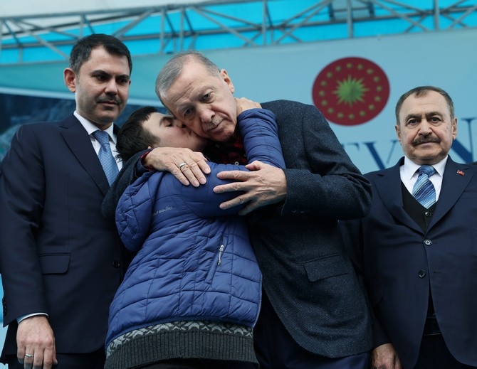 Cumhurbaşkanı Erdoğan Yusufeli Barajı ve HES'i Hizmete Açtı 12