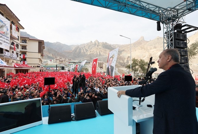 Cumhurbaşkanı Erdoğan Yusufeli Barajı ve HES'i Hizmete Açtı 19