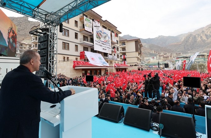 Cumhurbaşkanı Erdoğan Yusufeli Barajı ve HES'i Hizmete Açtı 20