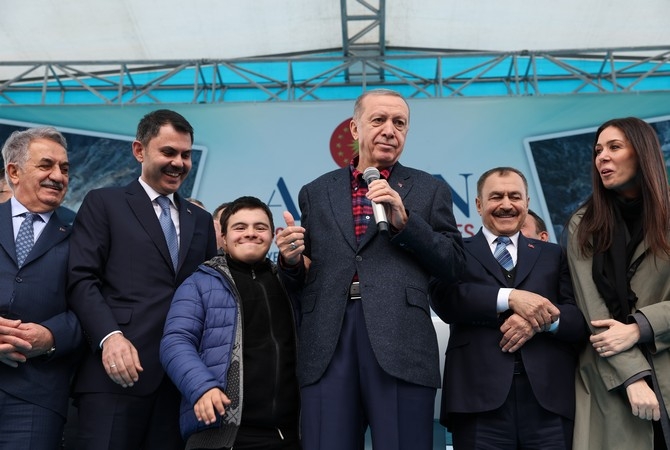 Cumhurbaşkanı Erdoğan Yusufeli Barajı ve HES'i Hizmete Açtı 8