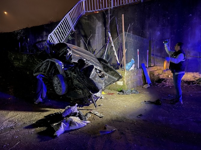Rize'de Trafik Kazası 2 ölü, 3 Yaralı 19