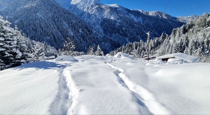 Kaçkar Dağları Milli Parkı'nda kar kalınlığı 1 metreyi aştı 3