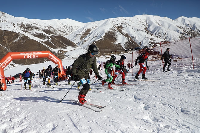 Gençler ve Büyükler Dağ Kayağı Türkiye Şampiyonası Rize'de yapıldı 2