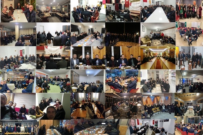 AK Parti Rize Merkez İlçe Başkanlığından 39 Noktada Eş Zamanlı Toplantı 3