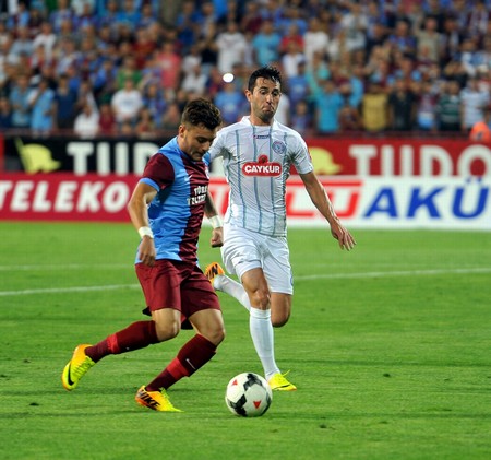 Trabzonspor-Rizespor Maç Fotoğrafları 19