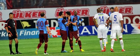 Trabzonspor-Rizespor Maç Fotoğrafları 2