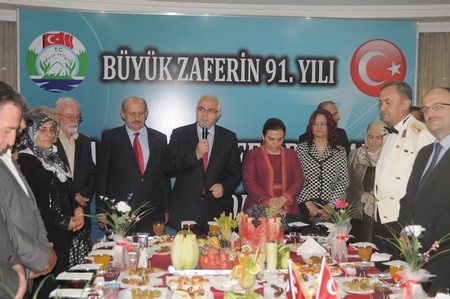 Rize'de 30 Ağustos Resepsiyonu 2