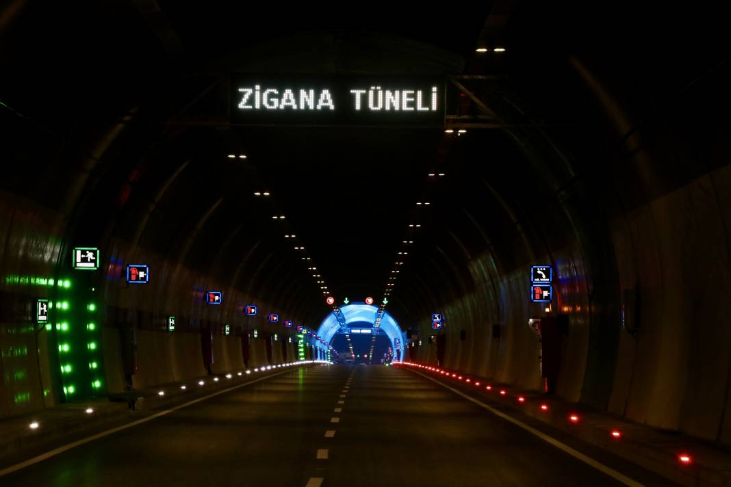 Yeni Zigana Tüneli açılış için gün sayıyor 1