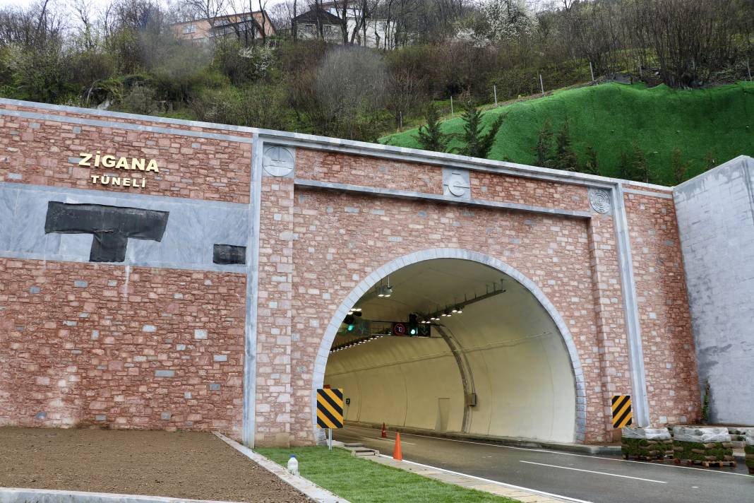 Yeni Zigana Tüneli açılış için gün sayıyor 10
