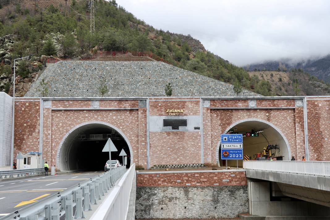 Yeni Zigana Tüneli açılış için gün sayıyor 11